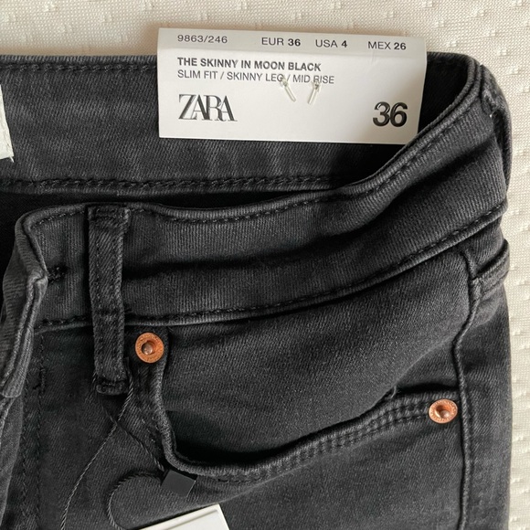 Zara Skinny Jeans New with Tags - Picture 3 of 5